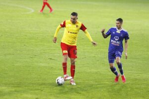 30.09.2020. Kielce. Fortuna 1. liga. Mecz Korona Kielce - Bruk Bet Termalica Nieciecza / Jarosław Kubalski / Radio Kielce