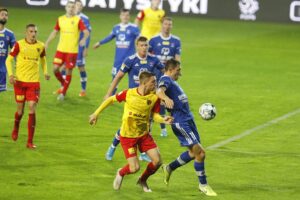 30.09.2020. Kielce. Fortuna 1. liga. Mecz Korona Kielce - Bruk Bet Termalica Nieciecza / Jarosław Kubalski / Radio Kielce