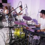 02.10.2020 Radio Kielce. Studio GRAM. Koncert zespołu SOULOVE / Jarosław Kubalski / Radio Kielce