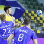 14.10.2020 Kielce. Piłka ręczna. Liga Mistrzów. Mecz Łomża Vive Kielce - Mieszkow Brześć. Aleks Dujszebajew / Jarosław Kubalski / Radio Kielce