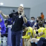 14.10.2020 Kielce. Piłka ręczna. Liga Mistrzów. Mecz Łomża Vive Kielce - Mieszkow Brześć. Talant Dujszebajew / Jarosław Kubalski / Radio Kielce