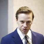 15.10.2020 Kielce. Poseł Konfederacji Krzysztof Bosak podczas otwarcia swojego biura poselskiego przy ulicy Złotej 19 / Jarosław Kubalski / Radio Kielce