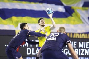 22.10.2020. Kielce. Mecz Ligi Mistrzów Łomża Vive Kielce - Paris Saint Germain. Alex Dujszebajew / Jarosław Kubalski / Radio Kielce