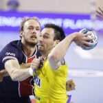 22.10.2020. Kielce. Mecz Ligi Mistrzów Łomża Vive Kielce - Paris Saint Germain. Igor Karacić / Jarosław Kubalski / Radio Kielce