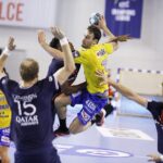 22.10.2020. Kielce. Mecz Ligi Mistrzów Łomża Vive Kielce - Paris Saint Germain. Igor Karacić / Jarosław Kubalski / Radio Kielce