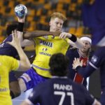 22.10.2020. Kielce. Mecz Ligi Mistrzów Łomża Vive Kielce - Paris Saint Germain. Tomasz Gębala / Jarosław Kubalski / Radio Kielce