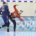 22.10.2020. Kielce. Mecz Ligi Mistrzów Łomża Vive Kielce - Paris Saint Germain. Andreas Wolff / Jarosław Kubalski / Radio Kielce