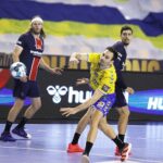 22.10.2020. Kielce. Mecz Ligi Mistrzów Łomża Vive Kielce - Paris Saint Germain. Igor Karacić / Jarosław Kubalski / Radio Kielce