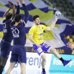 22.10.2020. Kielce. Mecz Ligi Mistrzów Łomża Vive Kielce - Paris Saint Germain. Alex Dujszebajew / Jarosław Kubalski / Radio Kielce