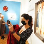 23.10.2020 Kielce. Muzeum Historii Kielc. Wystawa "Czesław Łagowski. Malarstwo, grafika, ceramika" / Jarosław Kubalski / Radio Kielce