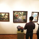 23.10.2020 Kielce. Muzeum Historii Kielc. Wystawa "Czesław Łagowski. Malarstwo, grafika, ceramika" / Jarosław Kubalski / Radio Kielce