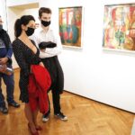 23.10.2020 Kielce. Muzeum Historii Kielc. Wystawa "Czesław Łagowski. Malarstwo, grafika, ceramika" / Jarosław Kubalski / Radio Kielce