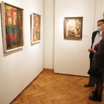 23.10.2020 Kielce. Muzeum Historii Kielc. Wystawa "Czesław Łagowski. Malarstwo, grafika, ceramika" / Jarosław Kubalski / Radio Kielce