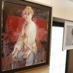 09.10.2020 Kielce. Wieża Sztuki. Krzysztof Pasztuła - malarstwo / Jarosław Kubalski / Radio Kielce