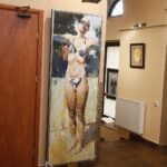 09.10.2020 Kielce. Wieża Sztuki. Krzysztof Pasztuła - malarstwo / Jarosław Kubalski / Radio Kielce