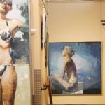 09.10.2020 Kielce. Wieża Sztuki. Krzysztof Pasztuła - malarstwo / Jarosław Kubalski / Radio Kielce