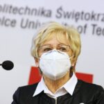 13.10.2020 Kielce. PŚk. Inauguracja roku akademickiego Uniwersytetu III Wieku "Ponad czasem". Prezes uniwersytetu Janina Łucak / Jarosław Kubalski / Radio Kielce