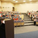 13.10.2020 Kielce. PŚk. Inauguracja roku akademickiego Uniwersytetu III Wieku "Ponad czasem". Prezes uniwersytetu Janina Łucak / Jarosław Kubalski / Radio Kielce