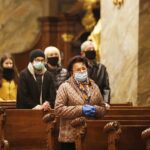 19.10.2020 Kielce. Uroczystości w 36. rocznicę śmierci księdza Jerzego Popiełuszki. Msza w katedrze / Jarosław Kubalski / Radio Kielce