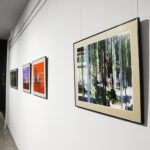 23.10.2020 Kielce. Galeria Tycjan. Wystawa "Kolory w kadr znalezione”, Waldemara Kozuba / Jarosław Kubalski / Radio Kielce