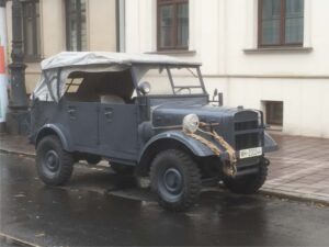 Końskie. Kolekcja zabytkowych samochodów Adama Kwiela. Na zdjęciu: stoewer typ 40 / archiwum Adam Kwiel