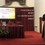 08.10.2020. Sandomierz. 200-lecie Wyższego Seminarium Duchownego w Sandomierzu. Na zdjęciu: ks dr Rafał Kułaga - rektor Wyższego Seminarium Duchownego w Sandomierzu / Grażyna Szlęzak-Wójcik / Radio Kielce