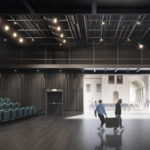 Koncepcja architektoniczna przebudowy Teatru im. Stefana Żeromskiego w Kielcach. Mała scena / Teatr im. Stefana Żeromskiego