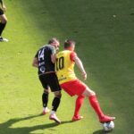 03.10.2020. Tychy. Fortuna 1 Liga. GKS Tychy - Korona Kielce / Krzysztof Bujnowicz / Radio Kielce