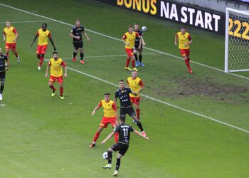 03.10.2020. Tychy. Fortuna 1 Liga. GKS Tychy - Korona Kielce / Krzysztof Bujnowicz / Radio Kielce