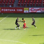 03.10.2020. Tychy. Fortuna 1 Liga. GKS Tychy - Korona Kielce / Krzysztof Bujnowicz / Radio Kielce