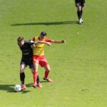 03.10.2020. Tychy. Fortuna 1 Liga. GKS Tychy - Korona Kielce / Krzysztof Bujnowicz / Radio Kielce