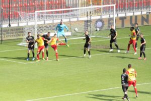 03.10.2020. Tychy. Fortuna 1 Liga. GKS Tychy - Korona Kielce / Krzysztof Bujnowicz / Radio Kielce