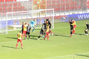 03.10.2020. Tychy. Fortuna 1 Liga. GKS Tychy - Korona Kielce / Krzysztof Bujnowicz / Radio Kielce