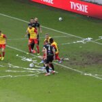 03.10.2020. Tychy. Fortuna 1 Liga. GKS Tychy - Korona Kielce / Krzysztof Bujnowicz / Radio Kielce