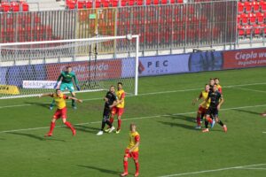 03.10.2020. Tychy. Fortuna 1 Liga. GKS Tychy - Korona Kielce / Krzysztof Bujnowicz / Radio Kielce