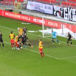 03.10.2020. Tychy. Fortuna 1 Liga. GKS Tychy - Korona Kielce / Krzysztof Bujnowicz / Radio Kielce