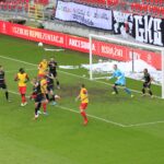 03.10.2020. Tychy. Fortuna 1 Liga. GKS Tychy - Korona Kielce / Krzysztof Bujnowicz / Radio Kielce