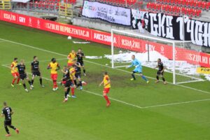 03.10.2020. Tychy. Fortuna 1 Liga. GKS Tychy - Korona Kielce / Krzysztof Bujnowicz / Radio Kielce