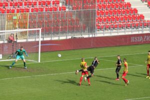 03.10.2020. Tychy. Fortuna 1 Liga. GKS Tychy - Korona Kielce / Krzysztof Bujnowicz / Radio Kielce