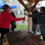 17.10.2020. Ćmielów. Akcja „515 sadzonek drzew z okazji 515. rocznicy nadania praw miejskich” / Emilia Sitarska / Radio Kielce