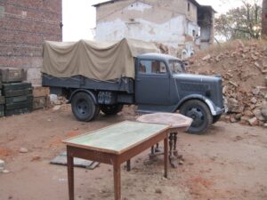 Końskie. Kolekcja zabytkowych samochodów Adama Kwiela. Na zdjęciu: 1939 Opel BLitz 2,5-32 / archiwum Adam Kwiel