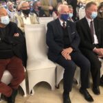 01.10.2020. Sandomierz. Zebranie sandomierskich struktur Prawa i Sprawiedliwości. Na zdjęciu (od lewej): Andrzej Lebida - radny Rady Miasta Sandomierza, Marek Jońca - członek zarządu województwa świętokrzyskiego i Waldemar Matuszczak - radny powiatu sandomierskiego / Grażyna Szlęzak-Wójcik / Radio Kielce