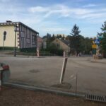 02.10.2020 Opatów. Ulica majora Topora Zwierzdowskiego w remoncie / Emilia Sitarska / Radio Kielce