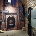 17.10.2020. Opatów. Podziemna Trasa Turystyczna. Wystawa „Złoty Wiek Opatowa” / Emilia Sitarska / Radio Kielce