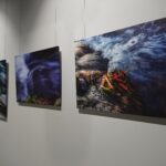 24.10.2020 Ostrowiec Św. Wystawa "Fascynacje" Dominiki Anny Jakubowskiej-Juszczak w Galerii Fotografii MCK / Emilia Sitarska / Radio Kielce