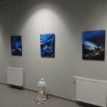 24.10.2020 Ostrowiec Św. Wystawa "Fascynacje" Dominiki Anny Jakubowskiej-Juszczak w Galerii Fotografii MCK / Emilia Sitarska / Radio Kielce