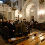 19.10.2020 Ostrowiec Świętokrzyski. Msza św. w intencji kanonizacji bł. Jerzego Popiełuszki / Emilia Sitarska / Radio Kielce