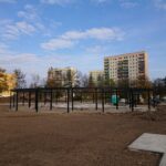 29.10.2020 Ostrowiec Świętokrzyski. Prace nad Ogrodem Zdrowia / Emilia Sitarska / Radio Kielce