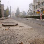 25.10.2020. Ostrowiec Św. Remont ulicy Wardyńskiego / Emilia Sitarska / Radio Kielce