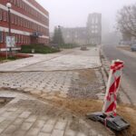 25.10.2020. Ostrowiec Św. Remont ulicy Wardyńskiego / Emilia Sitarska / Radio Kielce